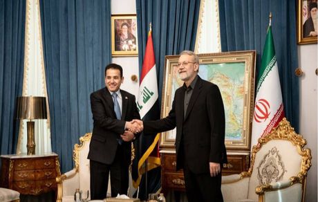 تأکید لاریجانی و همتای عراقی بر توسعه همکاریهای اقتصادی و امنیتی