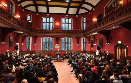 تصویت بالإجماع فی اتحاد أکسفورد: إسرائیل هی التهدید للشرق الأوسط، ولیس إیران