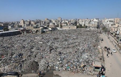 Environmental disaster in Gaza and the accumulation of a huge amount of garbage + pictures