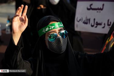 اجتماع مردم تهران در محکومیت اهانت به پیامبر و قرآن