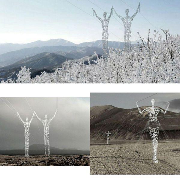 دکل‌های برقشونم خوشگله!