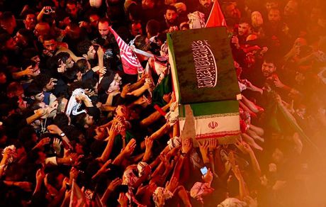 پایان مراسم وداع و تشییع امام مجاهد شهید در شهر مقدس کربلا